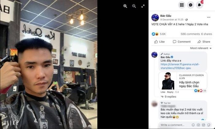 Streamer Free Fire có 1001 cách kêu gọi bình chọn cực độc đáo 