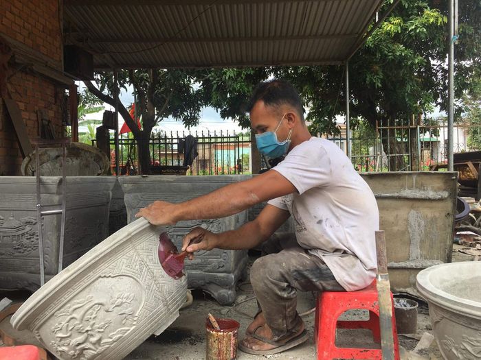 Y Phăng Mlô đã thành công với ý tưởng của mình. Ảnh: NVCC