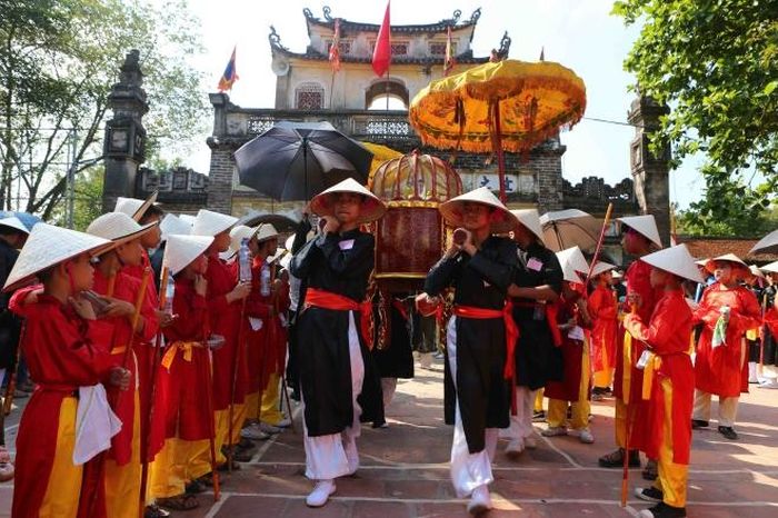 Hội Gióng Phù Đổng. Ảnh: Thành Đạt – TTXVN