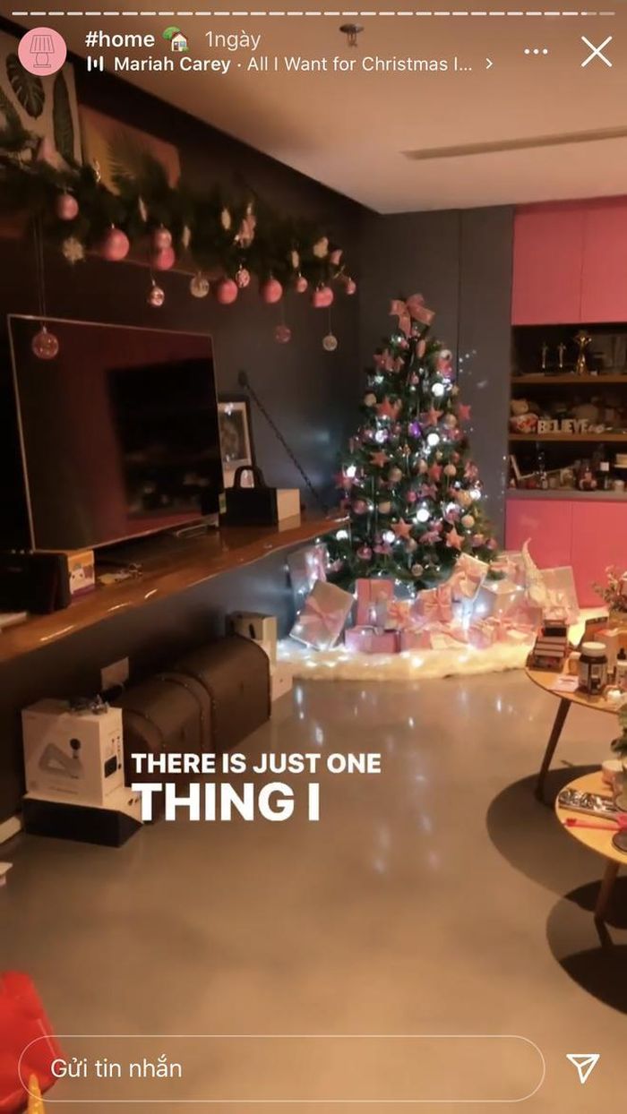 Chịu khó trang hoàng nhất nhì mùa Noel năm nay chính là Ngọc Thanh Tâm - ái nữ đại gia thủy sản.