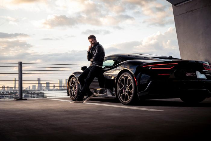 Chiếc xe mang đậm dấu ấn cá nhân của Beckham.