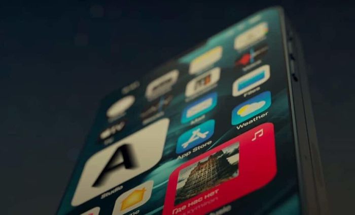 Mẫu iPhone màn hình gập có màn hình phụ 6,2 inch