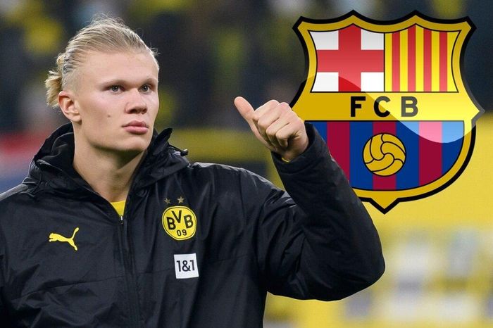 Barca muốn có sự phục vụ của Haaland