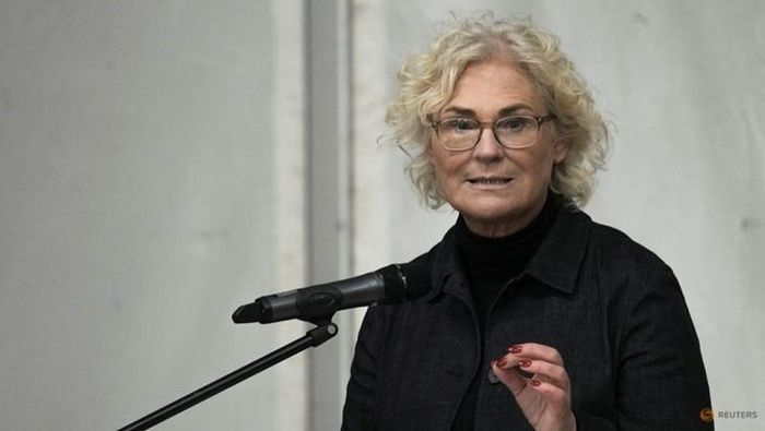 Bộ trưởng Quốc phòng Đức Christine Lambrecht tuyên bố Nga không thể 'sai khiến' NATO. (Nguồn: Reuters)