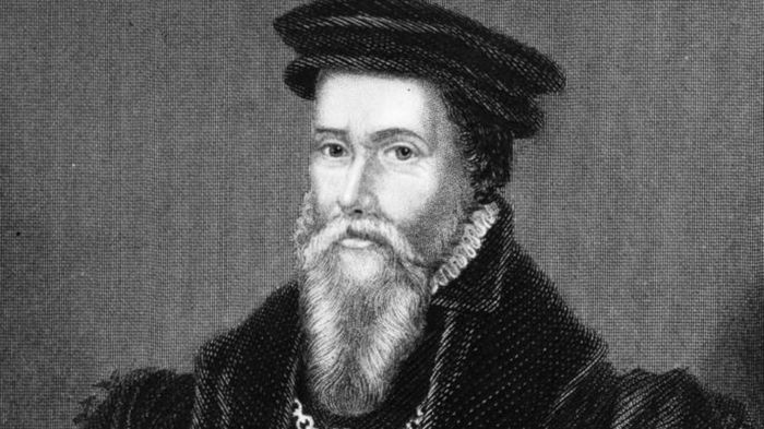 John Caius (1510 - 1573), bác sĩ và học giả người Anh - tranh vẽ khoảng năm 1560. Ảnh: Getty Images