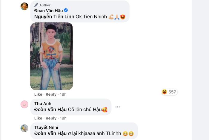 Còn Tiến Linh dù không "gây chiến" nhưng vẫn bị "khịa"