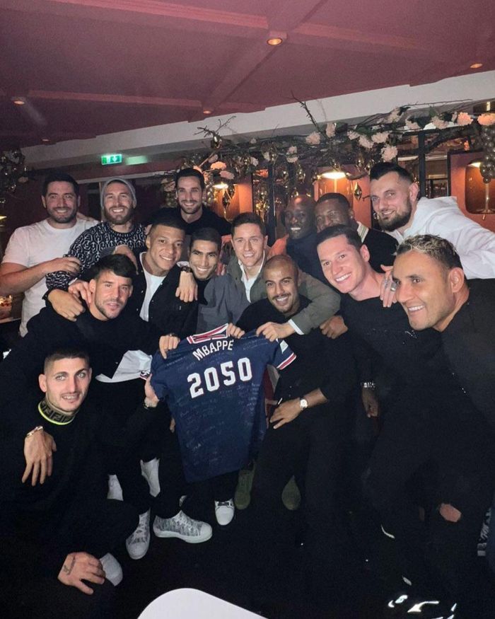 Messi và Neymar không có mặt trong bữa tiệc sinh nhật 24 tuổi của Mbappe