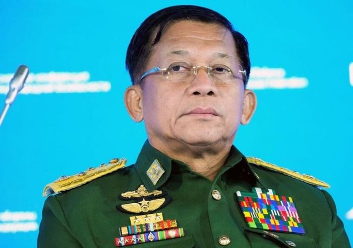 Thống tướng Min Aung Hlaing. (Ảnh: Getty)