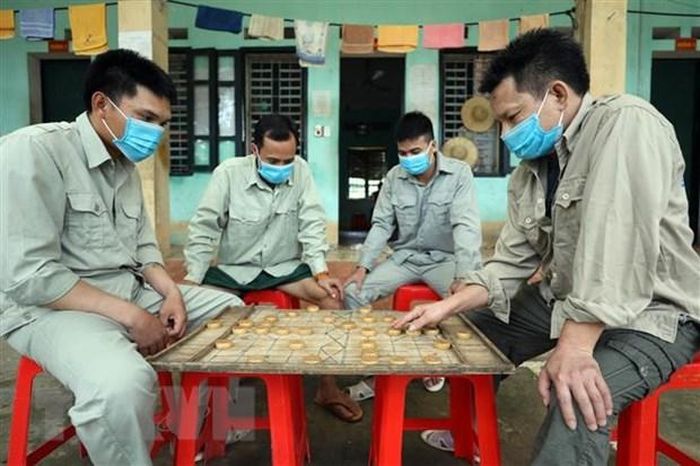 Hoạt động vui chơi, giải trí của các học viên tại một cơ sở cai nghiện ma túy. (Ảnh minh họa. Nguồn: TTXVN)