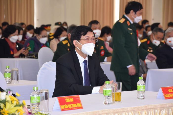 Phó Chủ tịch UBTƯ MTTQ Việt Nam Nguyễn Hữu Dũng tham dự Đại hội điển hình tiên tiến vì nạn nhân chất độc da cam lần thứ IV.