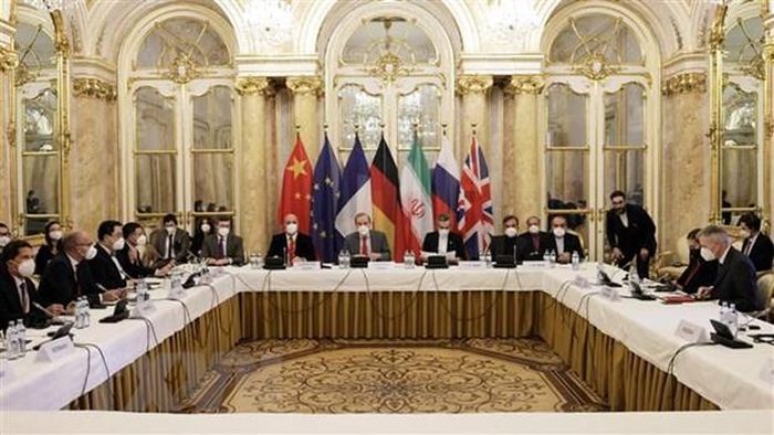 Toàn cảnh vòng đàm phán mới về khôi phục thỏa thuận hạt nhân Iran tại Vienna, Áo ngày 17/12. (Ảnh: THX/TTXVN)