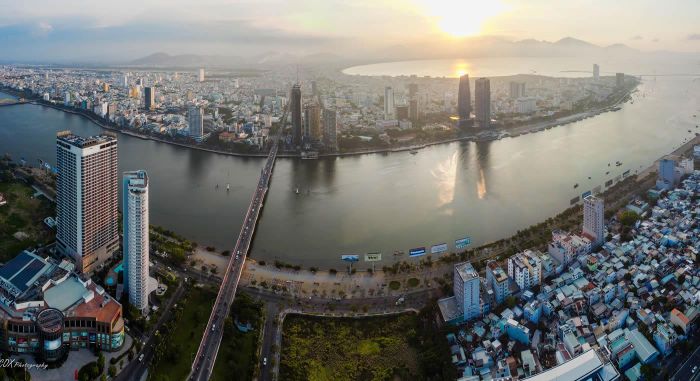 Không gian đô thị Đà Nẵng đã tăng gấp 3,5 lần. (Ảnh: Nguyễn Trình)