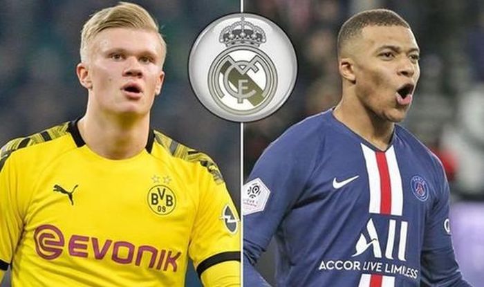 Real Madrid tham vọng có cả Mbappe lẫn Haaland