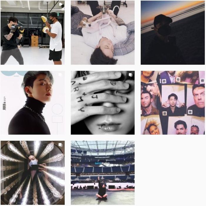 Instagram của Jungkook hiện khá ngầu