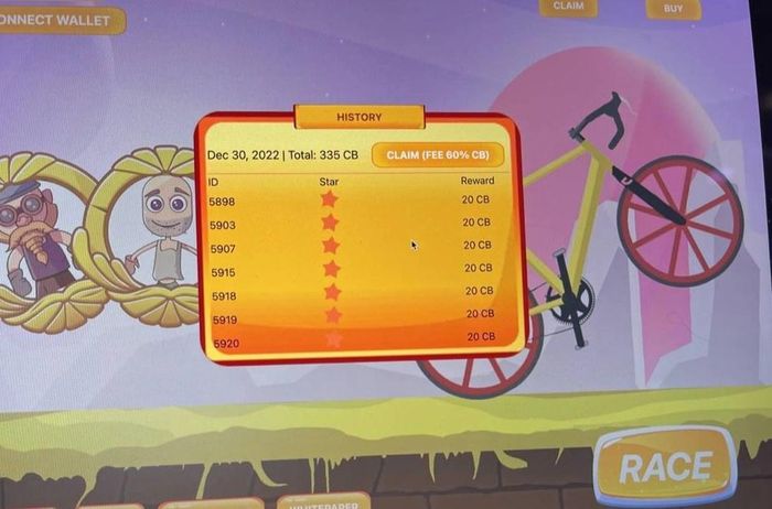 Tựa game CryptoBike được thực hiện chỉ trong vòng hơn một tháng. Ảnh: P.X.T.