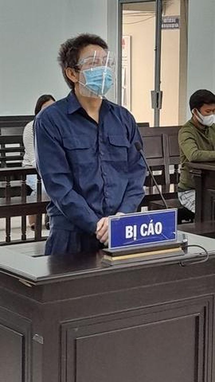 Bị cáo Phước tại tòa