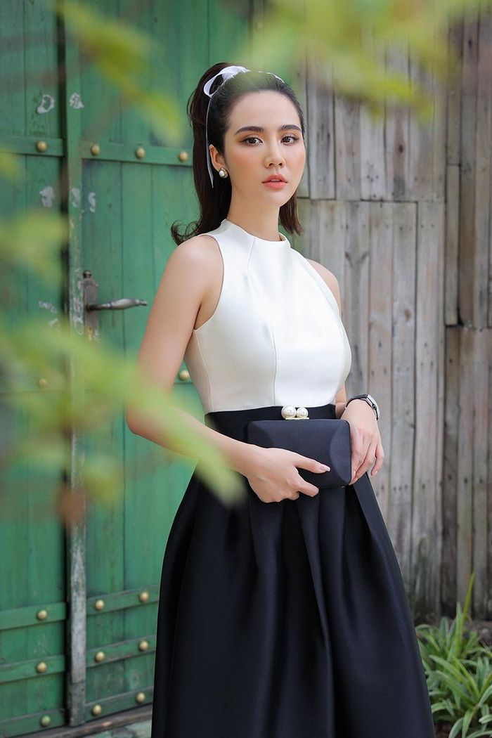 Điều này thể hiện quyết tâm sẽ phấn đấu cống hiến nhiều hơn, quyết liệt hơn cho sự nghiệp diễn xuất của Phan Minh Huyền trong tương lai. Ảnh: Hòa Nguyễn