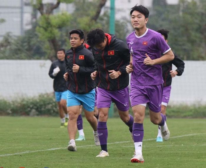 Thầy Park muốn các thành viên đội tuyển Việt Nam bước vào năm 2022 với tâm thế mới, động lực mới.Ảnh: VFF