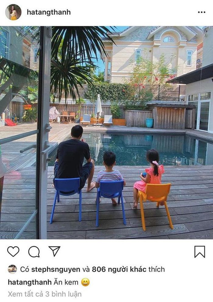 Thiếu gia Louis Nguyễn - chồng Tăng Thanh Hà cũng là kiểu bố bỉm điển hình, sáng ra đường làm doanh nhân, chủ tịch còn tối về lại chăm con như ai. IGNV
