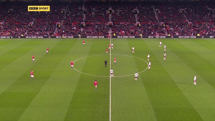 MU xuất trận với sơ đồ 4-2-3-1 trước Villa