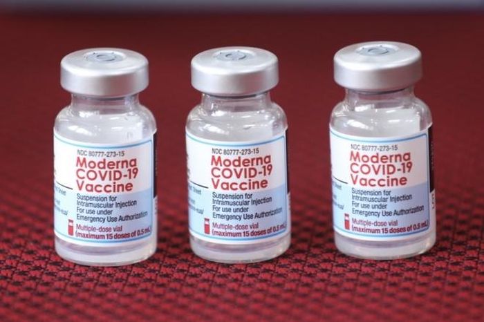 Vaccine Moderna phòng COVID-19. Ảnh: Minh Quyết - TTXVN