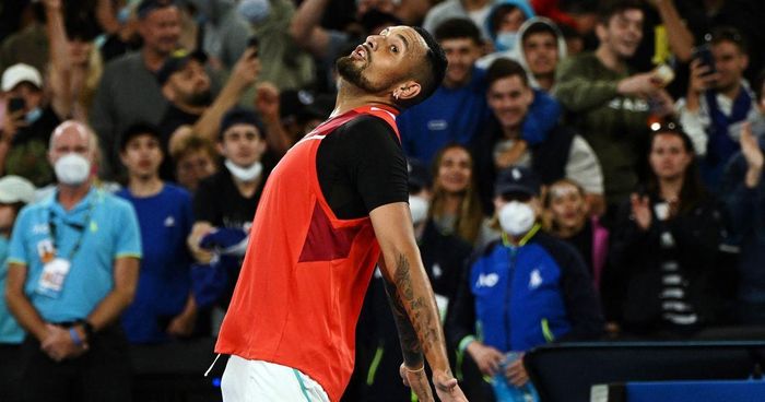 Kyrgios bắt chước động tác ăn mừng của Ronaldo