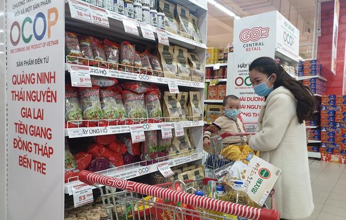 Siêu thị Go! Đà Lạt đã dành một số khoảng không gian có vị trí đẹp để bày bán các sản phẩm OCOP không chỉ của tỉnh Lâm Đồng mà còn đến từ khắp các tỉnh thành trong cả nước
