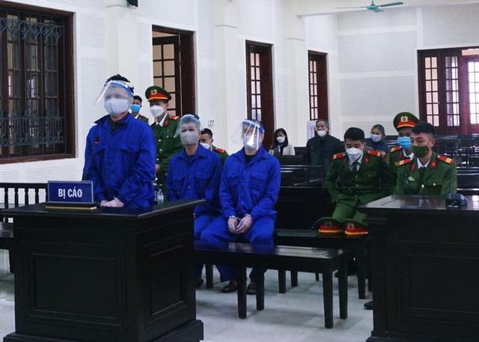Bị cáo Toàn tại phiên tòa.