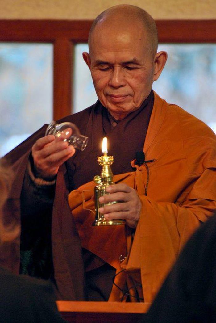 Thiền sư Thích Nhất Hạnh lúc sinh thời
