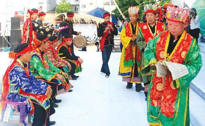 Lễ cấp sắc của người Dao Yên Bái.