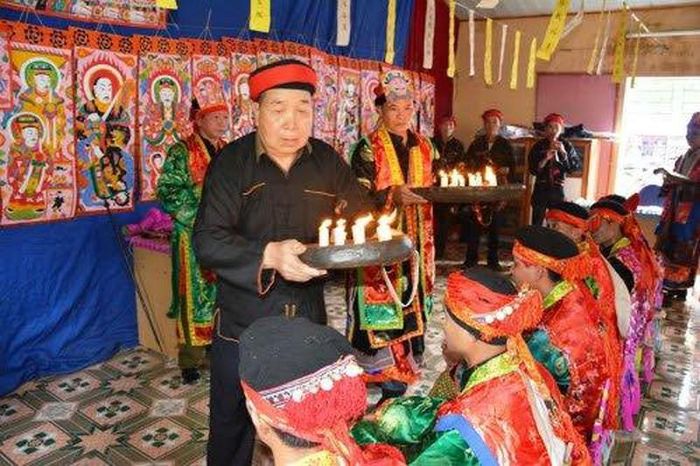Lễ cấp sắc của người Dao ở Tuyên Quang.