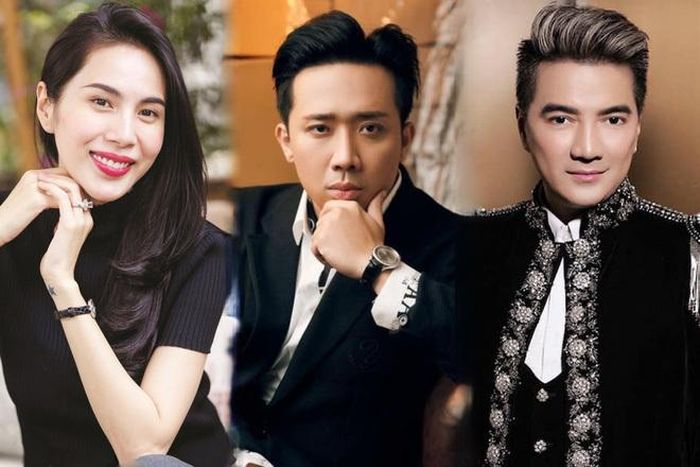 Đàm Vĩnh Hưng, Thủy Tiên và Trấn Thành cùng một số nghệ sĩ vướng ồn ào ăn chặn tiền từ thiện. 
