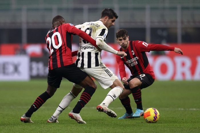 Cả Juventus và AC Milan đều có rất ít cơ hội ở trận đấu rạng sáng nay