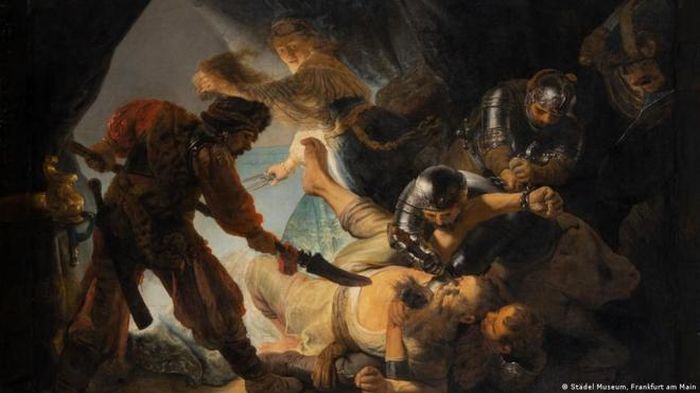 Các nhà phục chế đang nghiên cứu bức “The Blinding Of Samson” của Rembrandt