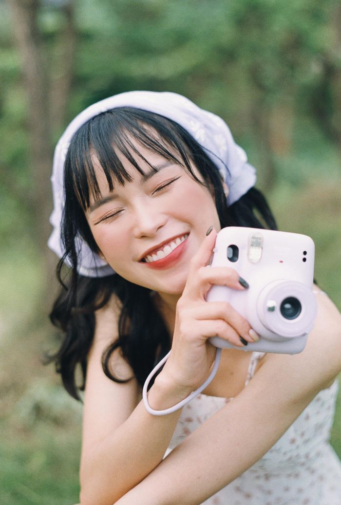 "Nghiệp nháy - nghiệp làm đẹp" cho người khác vẫn luôn là công việc cô gắn bó nhất
