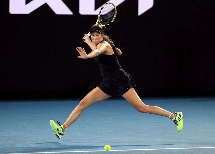 Danielle Collins chơi hay ở set 2 và dẫn trước 5-1. (Ảnh: REUTERS)