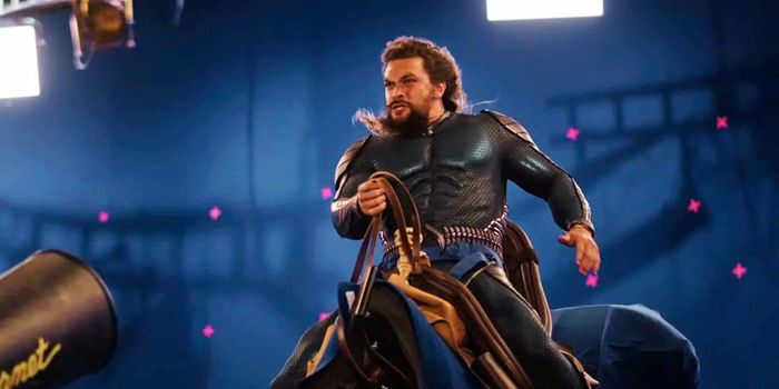  Tạo hình mới của Jason Momoa (Aquaman) và Yahya Abdul-Mateen II (vai phản diện Black Manta) gần đây được tiết lộ tại DC FanDome 2021. Trong Aquaman and the Lost Kingdom, Black Manta tiếp tục ủ mưu trả thù Arthur Curry/Aquaman. Phim dự kiến ra rạp vào tháng 12. Ảnh: DC. 