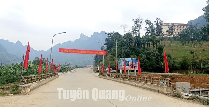 Huyện Lâm Bình là vùng xanh theo phân loại cấp độ dịch từ 10h, ngày 5-2.