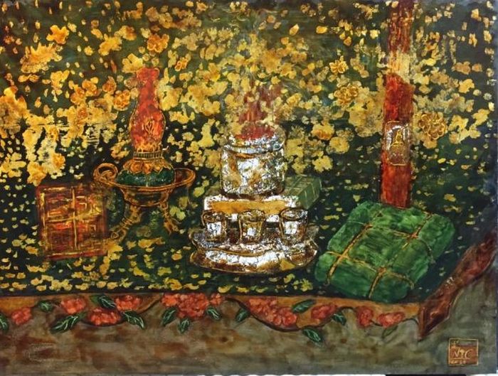 Tác phẩm "Nối tiếp 9"