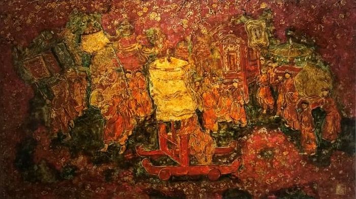 Tác phẩm "Lễ rước Thánh"