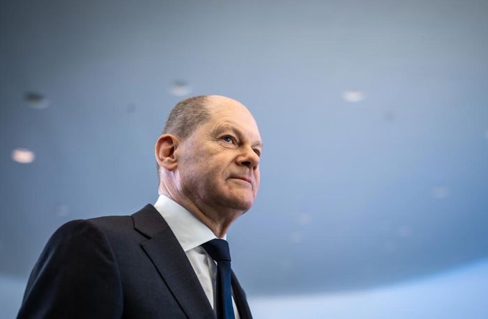 Thủ tướng Đức Olaf Scholz cảnh báo Nga về cái giá không thể tưởng tượng được nếu khủng hoảng liên quan Ukraine trầm trọng hơn. (Nguồn: AP)