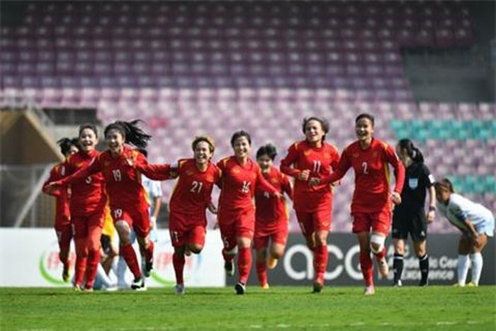 Niềm vui của toàn đội tuyển sau khi giành vé dự World Cup