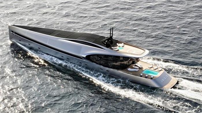 Siêu du thuyền Unique 71. Thiết kế: SkyStyle.