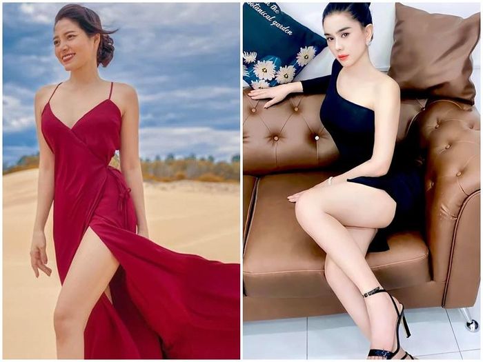 Nhan sắc của Lâm Khánh Chi không thua kém tình mới của chồng cũ.