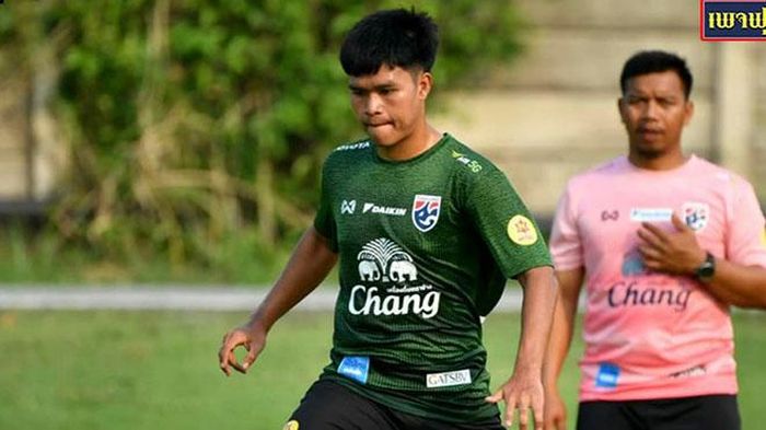  Anon Chorpradit, chân sút thuộc đội nghiệp dư cũng được gọi lên tuyển U23 Thái Lan lần này. Ảnh: TL