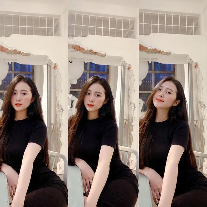 Mỗi bài đăng đều có hàng nghìn tương tác cùng "cơn mưa lời khen" cho nhan sắc cuốn hút của Vy. Ảnh: FBNV