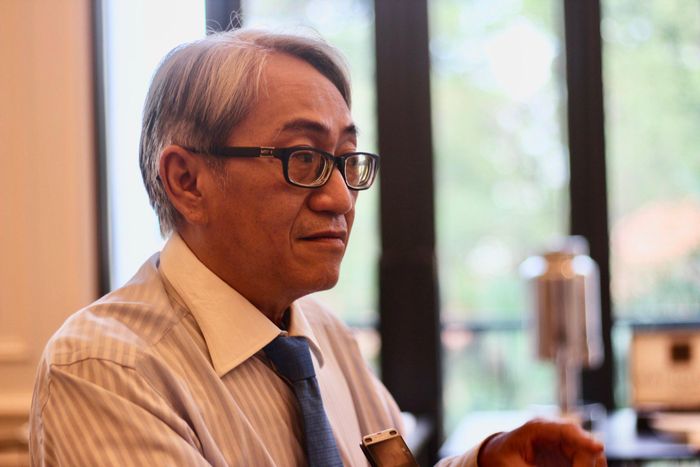  PGS.TS Cao Hữu Nghĩa, Giảng viên Trung tâm Đào tạo, Viện Pasteur TP.HCM. Ảnh: Bích Huệ. 