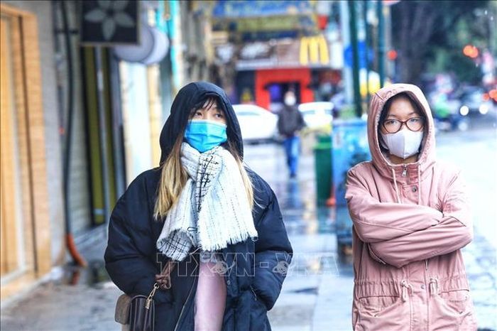 Trời rét đậm, rét hại với nhiệt độ thấp nhất phổ biến 8-11 độ.