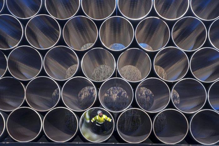  Đức hoãn phê duyệt dự án Nord Stream 2. Ảnh: AP. 
