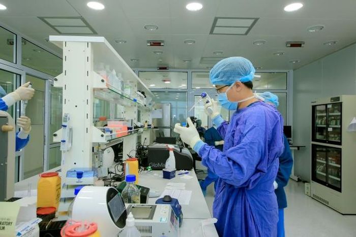 Ngân hàng Mô Vinmec đã được trang bị cơ sở hạ tầng, trang thiết bị tiên tiến bậc nhất thế giới với quy trình tự động, khép kín và hiện đại theo chuẩn GMP quốc tế